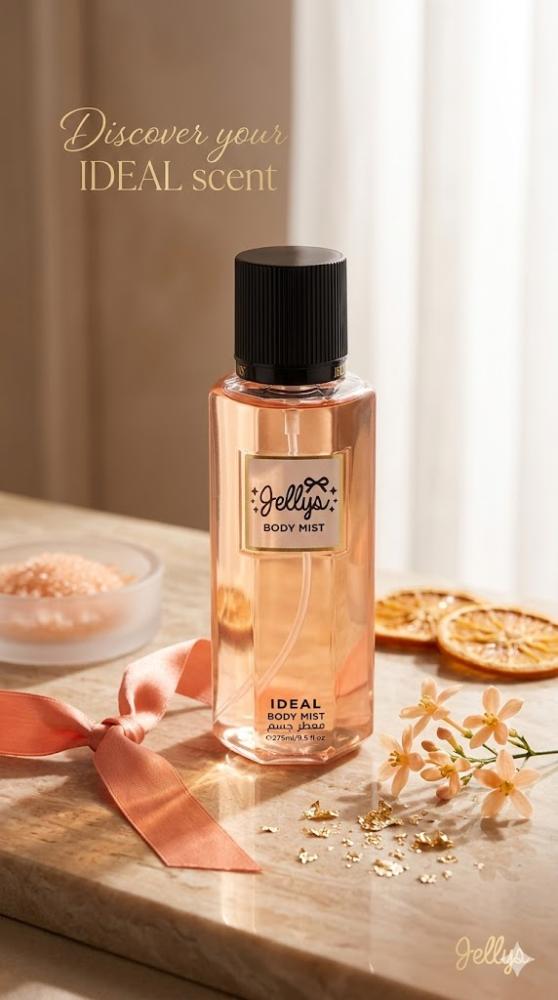 Jellies body perfume "Idol" - 275 ml / Ideal Body Mist By Jellys