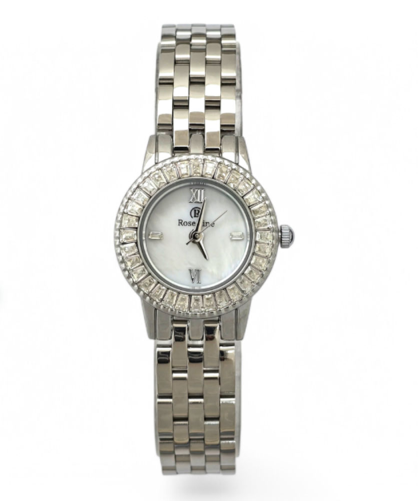 Women's watch, stainless steel, silver color