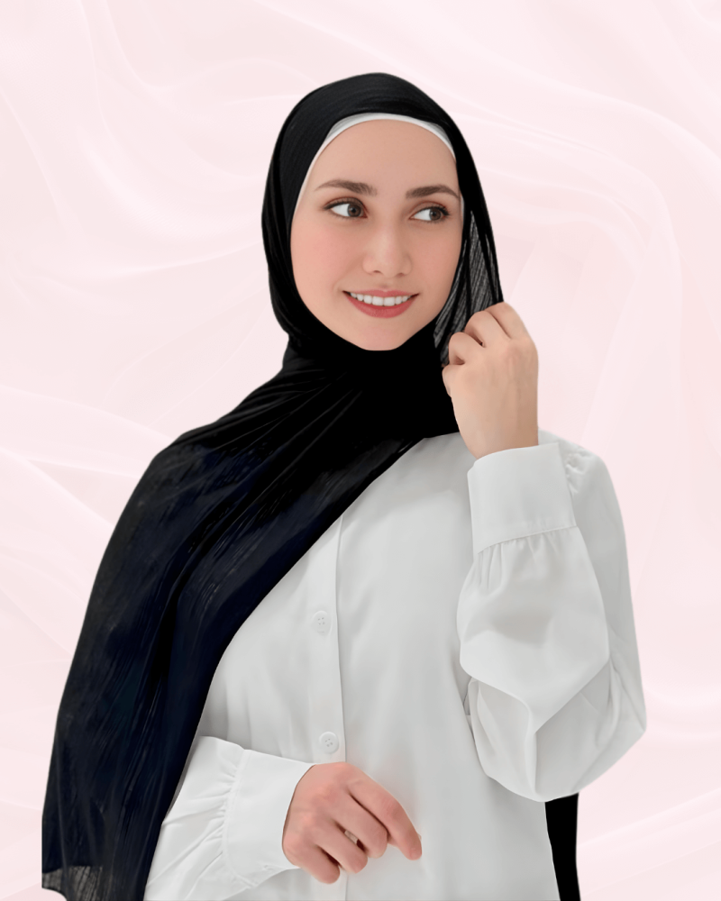 حجاب لولوه قطن كويتي