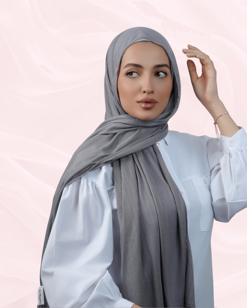 حجاب لولوه قطن كويتي