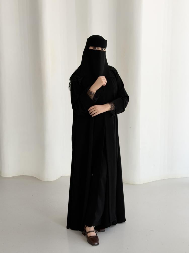 عباية دلع ابيض