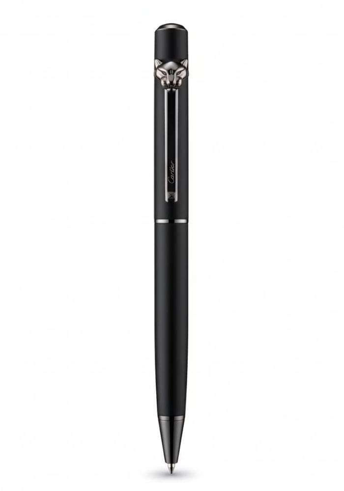 Cartier pen Panther de black matte