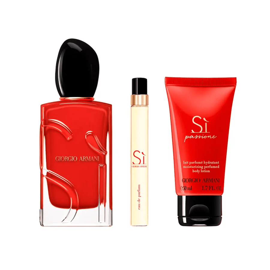 Giorgio Armani Sì Passion For Women - Eau de Parfum - 3 Pieces |