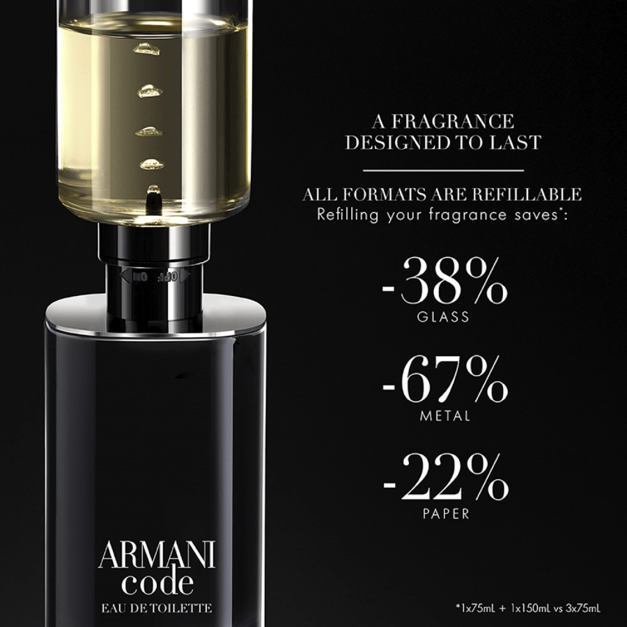 عطر ارماني كود من جورجيو ارماني للرجال - 125مل - او دي تواليت |
