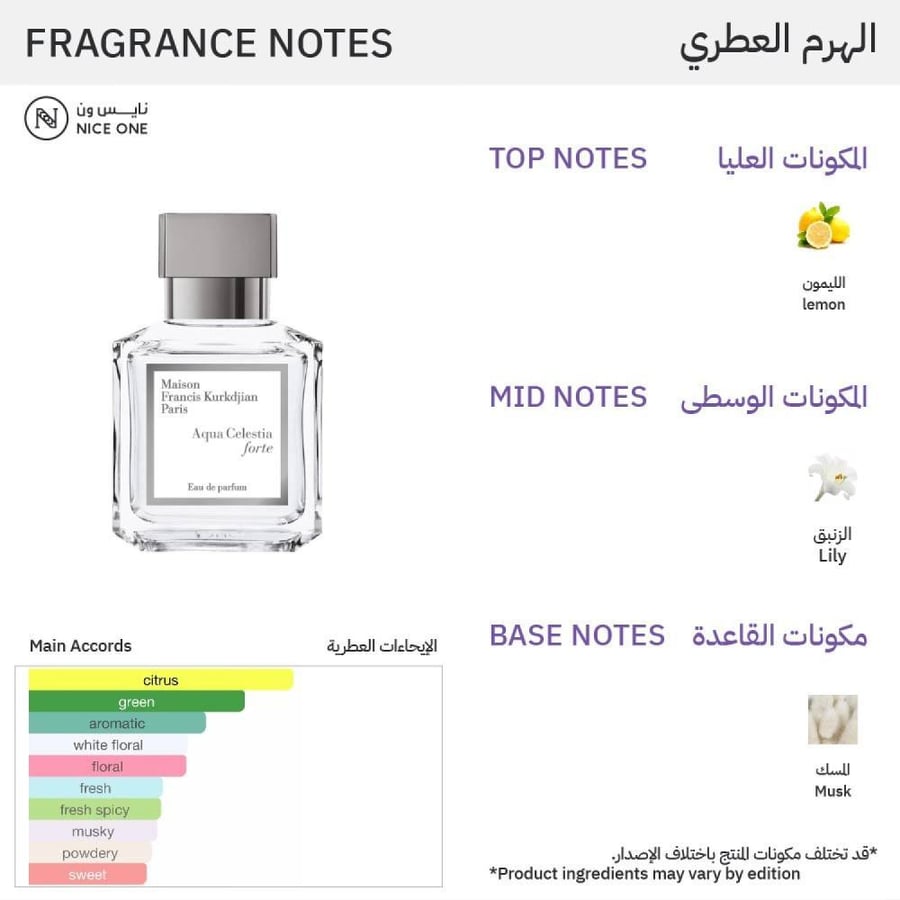 Maison Francis Kurkdjian Aqua Celestia Forte - Eau de Parfum | 70 ml