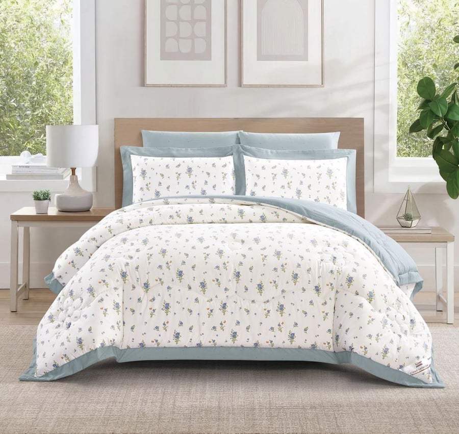 طقم لحاف DOONA مشجّر - قطع متعددة | مقاس نفرين