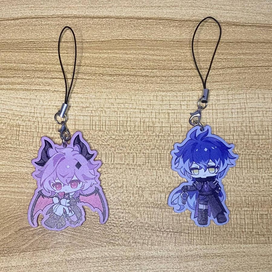 ميداليات قينشن دورين, فلينز - keychains Genshin Durin, Flins