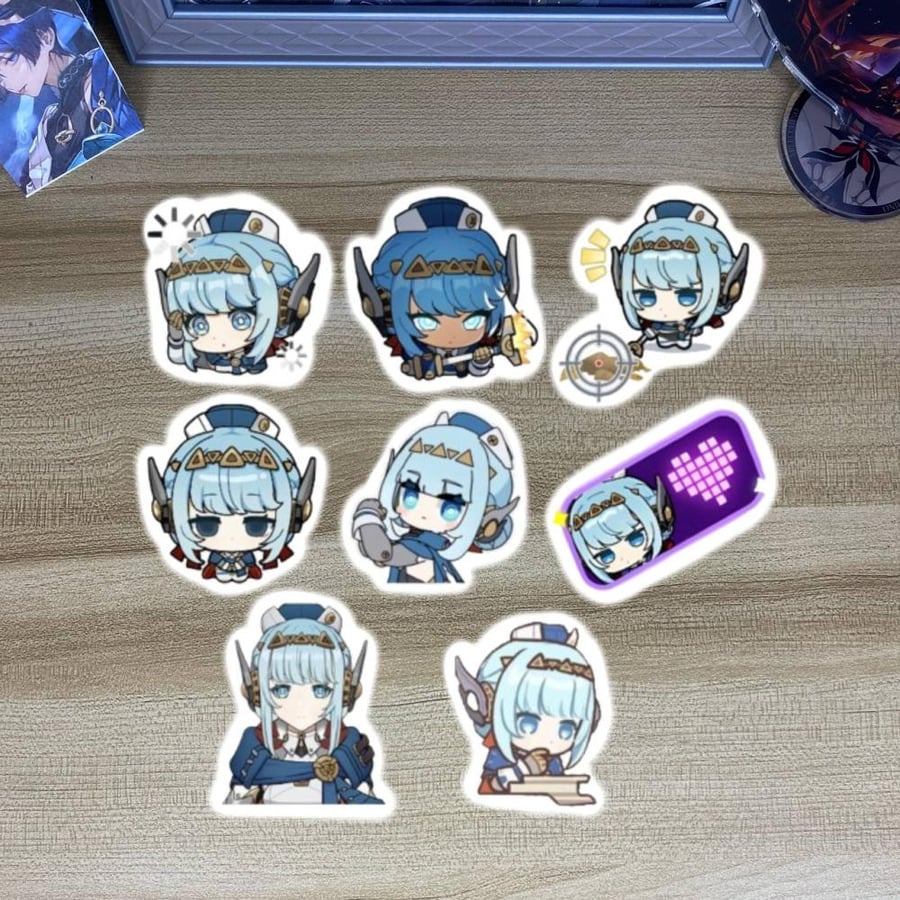 ستيكرات قينشن اينافا - stickers Genshin ineffa