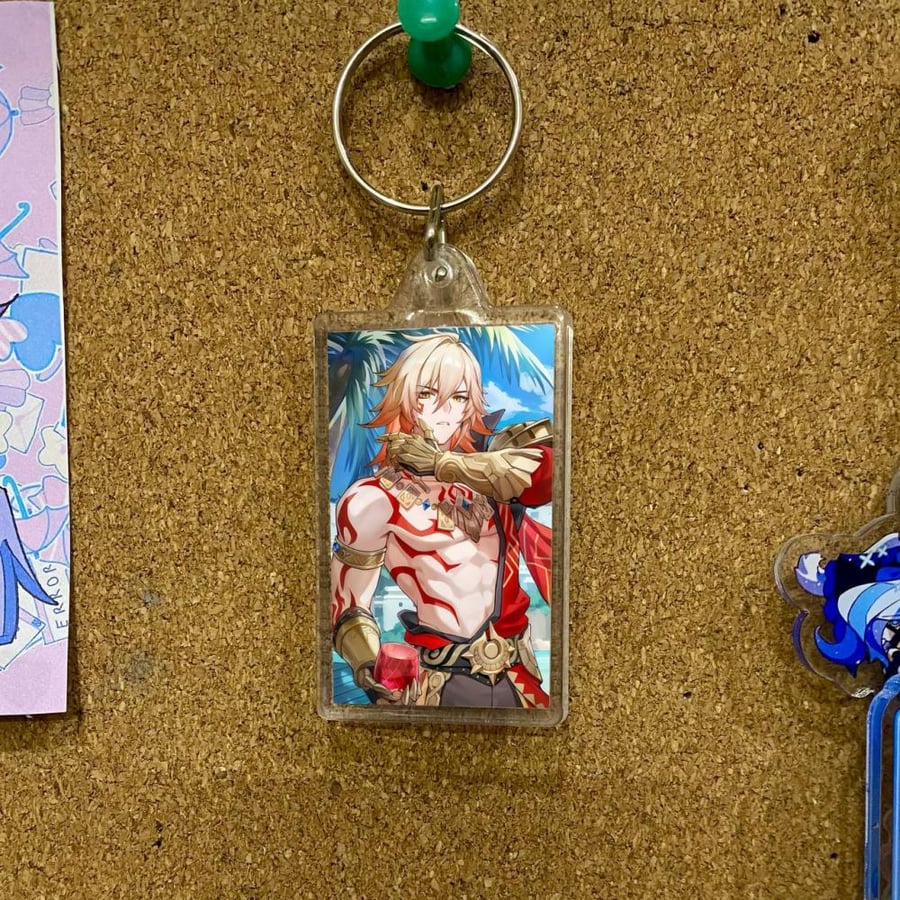 ميدالية اكريليك هونكاي ستار مايدي - ‏acrylic keychain honkai star mydei