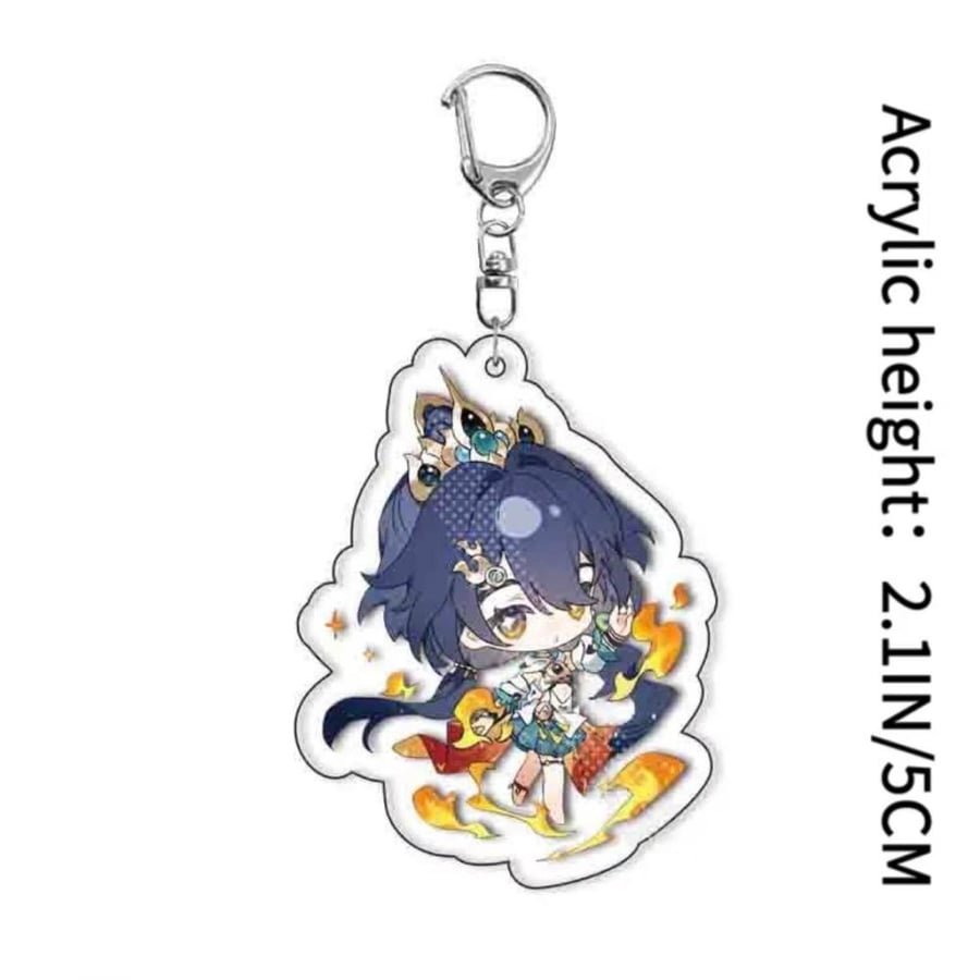 ميداليات هونكاي ستار رايل - keychains honkai star