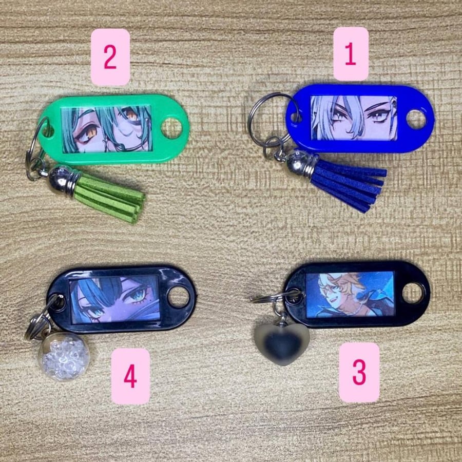 ميداليات قينشن - Key Tags Genshin