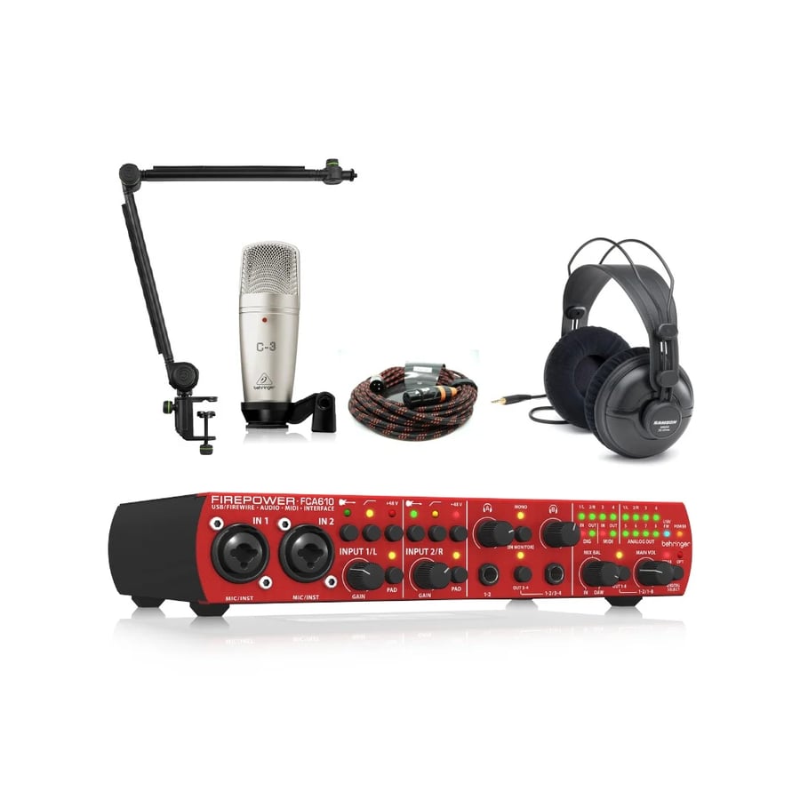 Professional studio system with multiple options