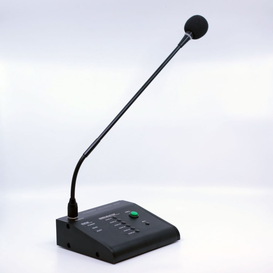 لاقطة نداء ماكسمين مكتبية مع تحكم 6 زون MG-6000MTRX
