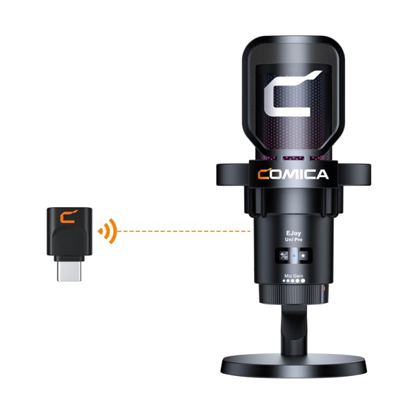 wired and wireless recording receiver