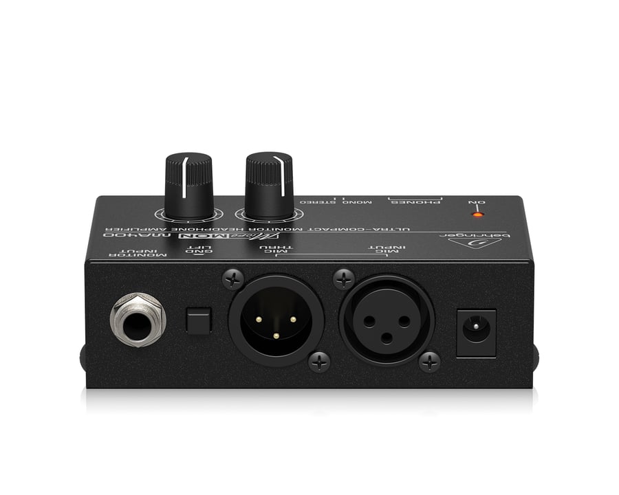 MA400-علبة توزيع BEHRINGER مونيتور هيدفون مايك مع تحكم
