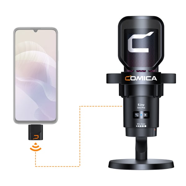 wired and wireless recording receiver