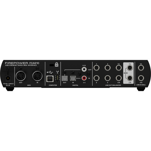 كرت صوت BEHRINGER رقمي 6 خط INTERFace