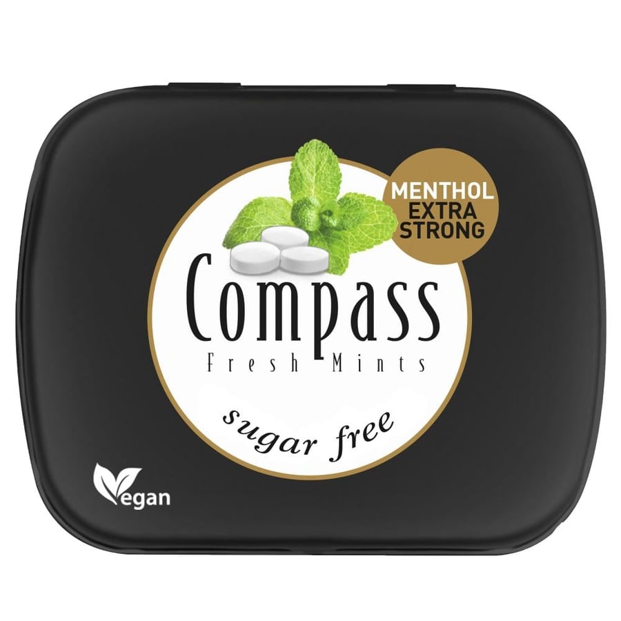 Compass Sugar Free Strong Mint Lozenges (50 Lozenges)