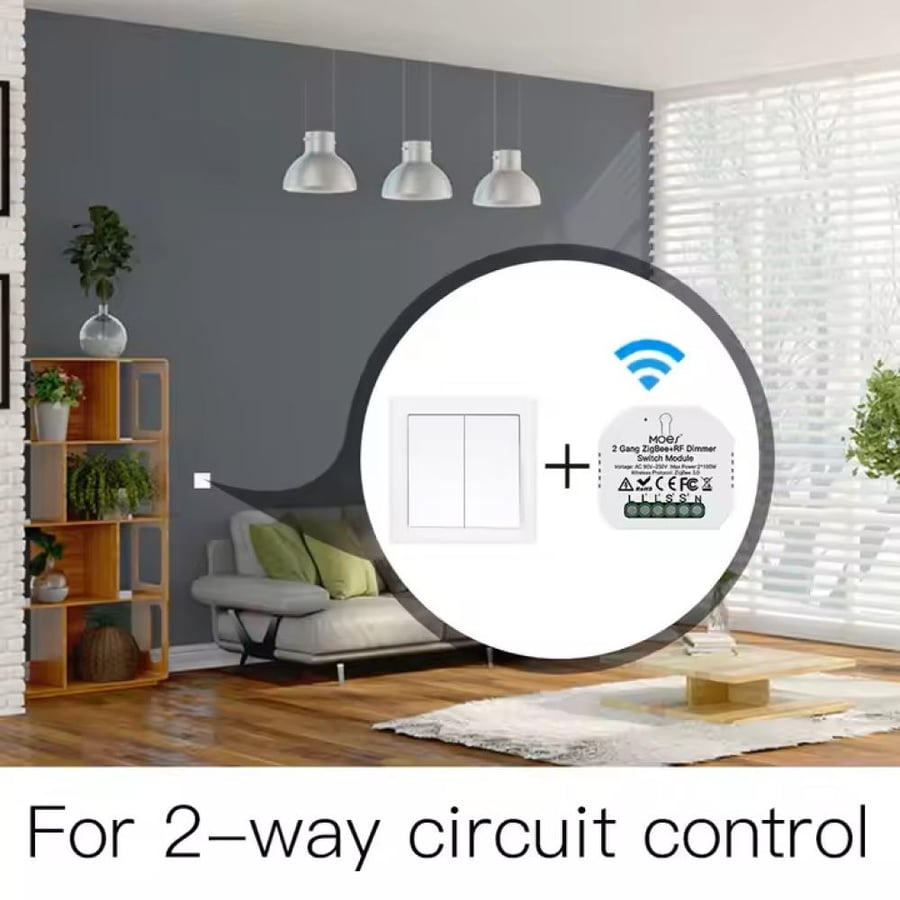 وحدة ستائر ذكية WiFi – تحكم من التطبيق