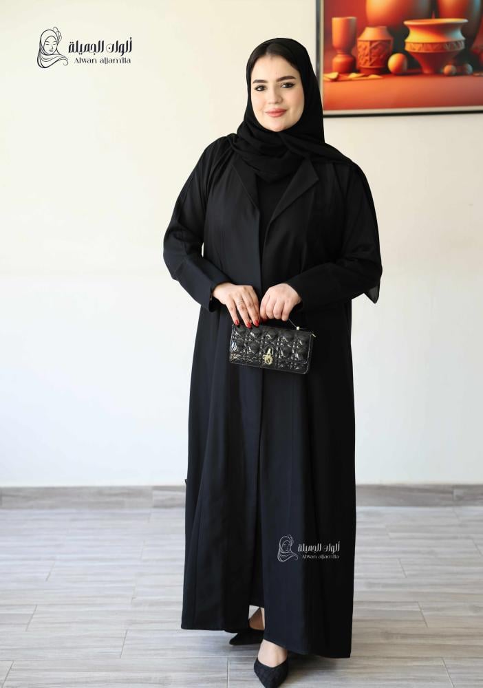 قماش كريب اندونيسي فاخر ناعم مناسب للعبايات اليومية