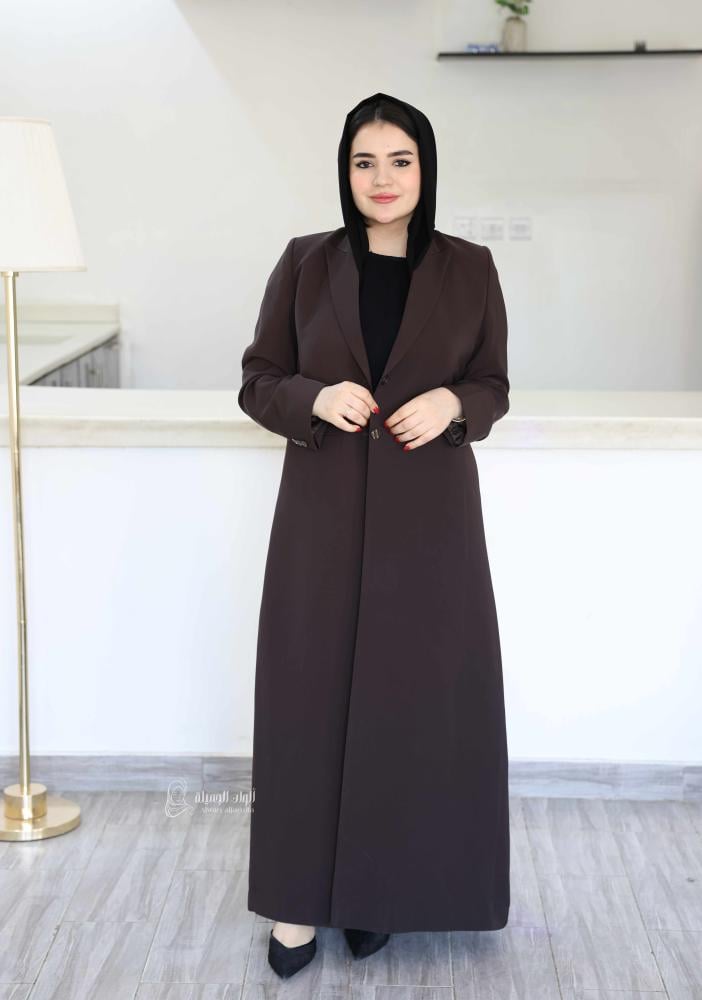 قماش كريب بليزر فاخر مناسب لعبايات العمل والخروج