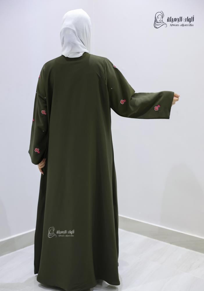 عباية ملونة فاخرة للنساء