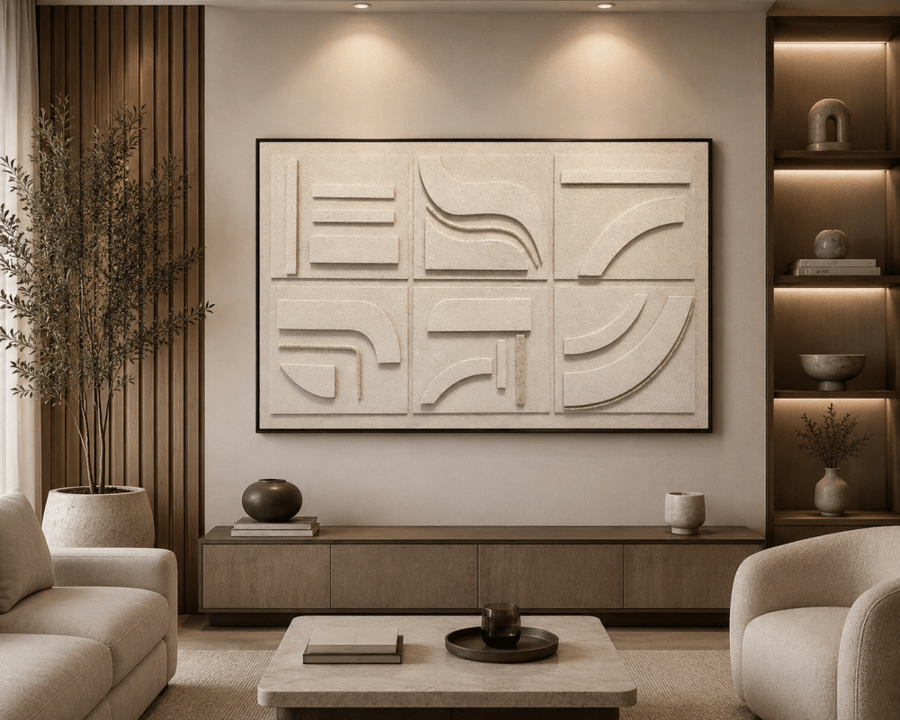لوحة جدارية 120×80 سم بإطار أسود للديكور العصري