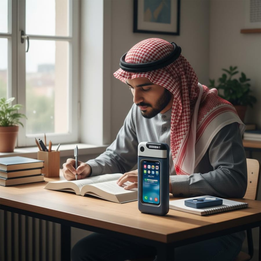 قفل الهاتف الذكى