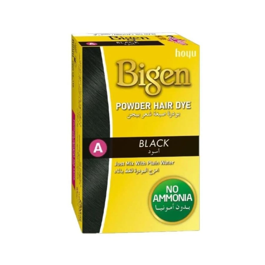 Beigeen – Hair dye powder black A – 6 grams