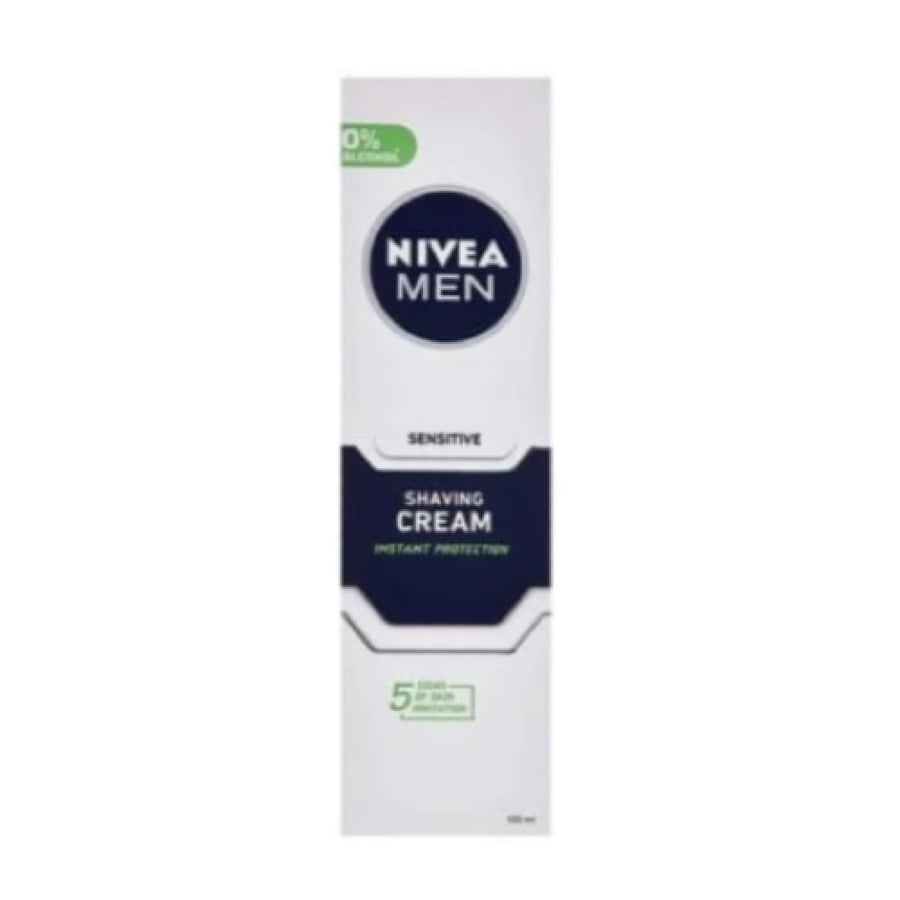 نيفيا -  كريم الحلاقة للبشرة الحساسة للرجال - 100 مل - NIVEA