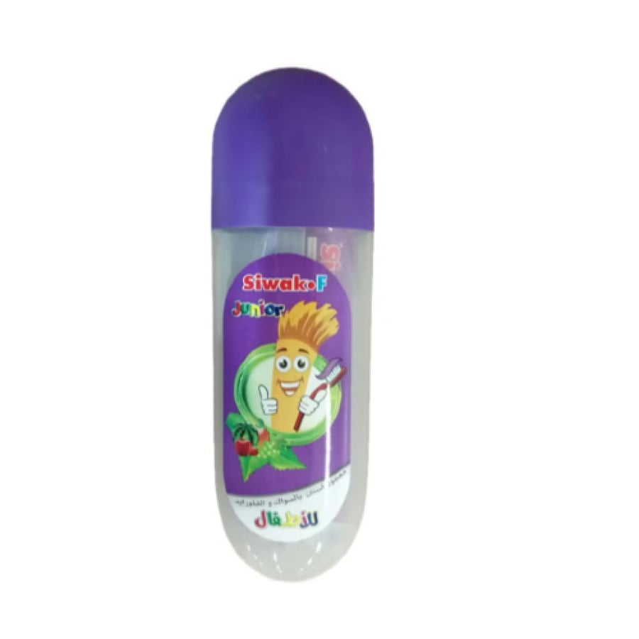 Siwak F - children's toothpaste and toothbrush with fruit flavor - 50 grams - siwak. F