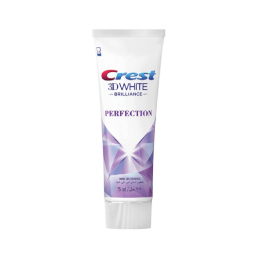 Crest - 3D White Brilliance Toothpaste - Perfect White - 75 ml