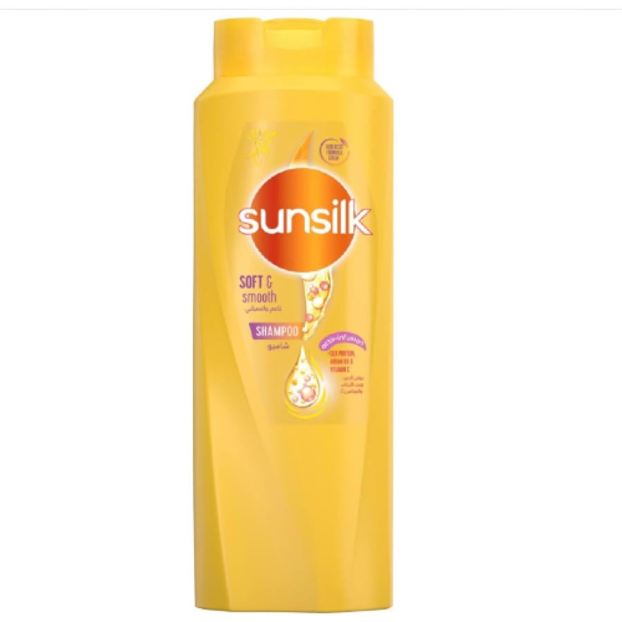 صانسيلك - شامبو للشعر بزيت الارغان لشعر ناعم وانسيابي - 700 مل - sunsilk
