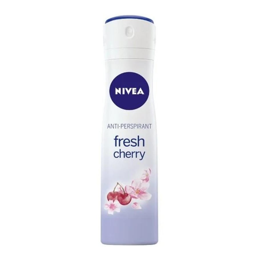 نيفيا – مزيل عرق بخاخ انتعاش الكرز نسائي – 150 مل NIVEA Cherry Blossom Fresh Deodorant Spray – 150ml