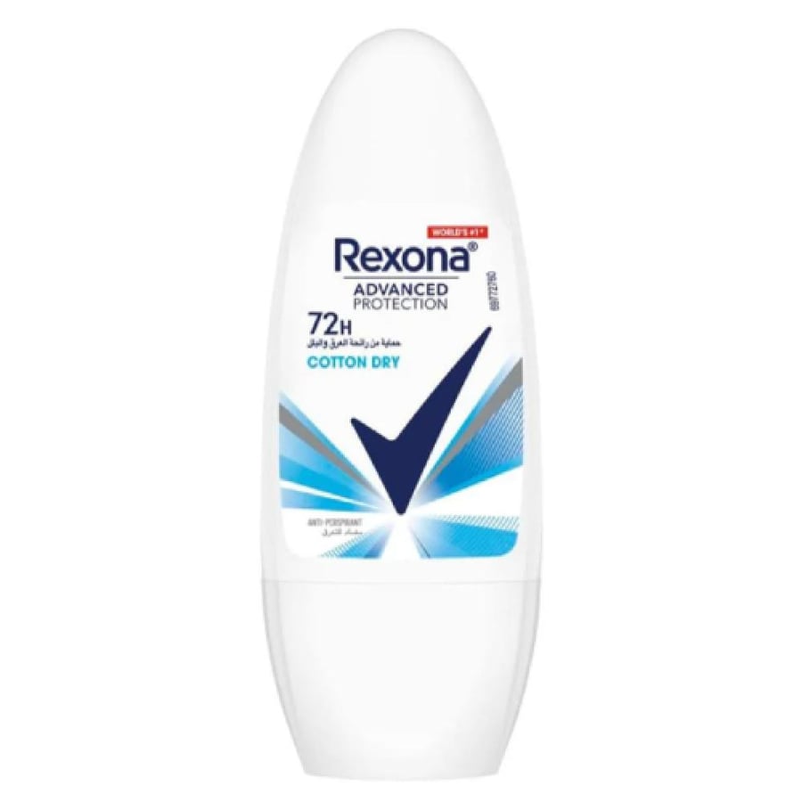 Rexona - Women's Cotton Dry Roll-on Deodorant - 50ml