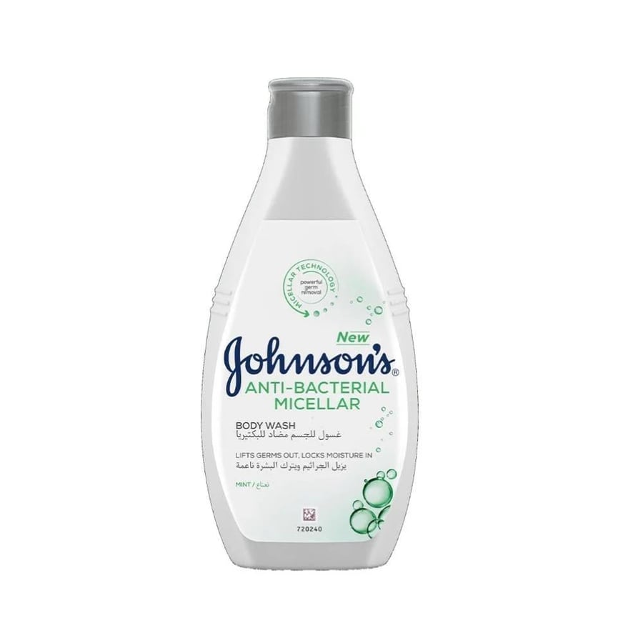 Johnson – Mint antibacterial body wash – 400 ml