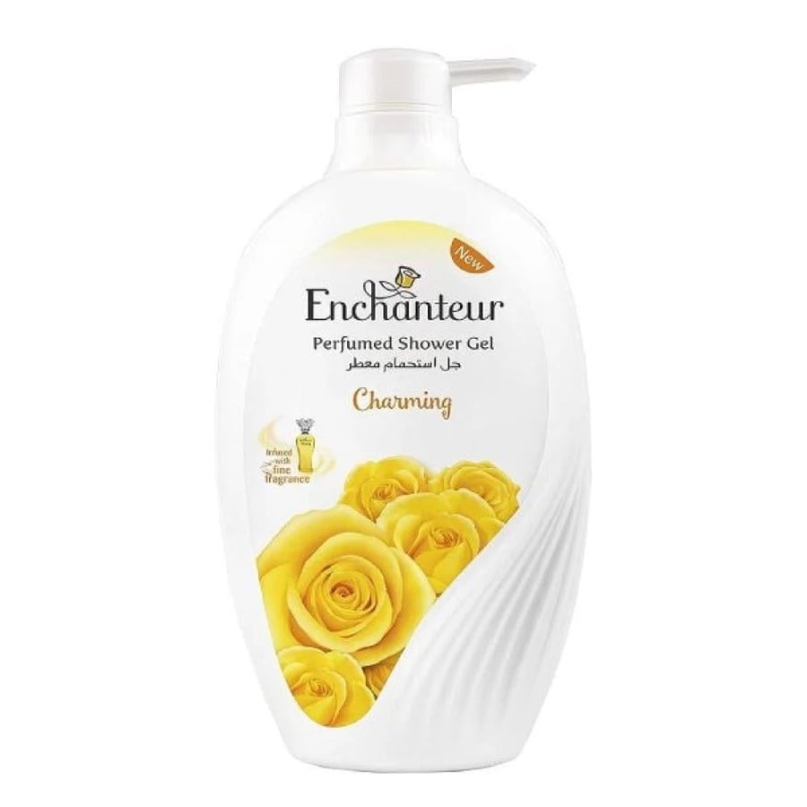 انشانتير - جل استحمام معطر شارمينج - 550 مل Enchanteur Charming Perfumed Shower Gel – 550ml