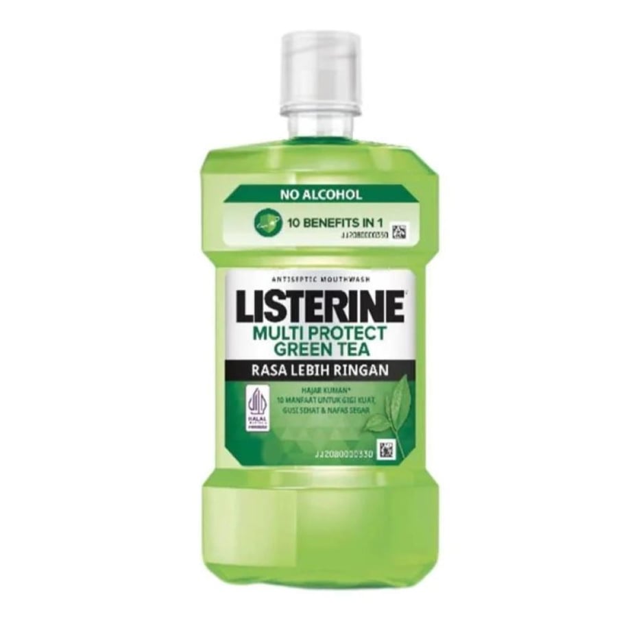 Listerine - Multi-Protection Mouthwash with Green Tea - 500 ml