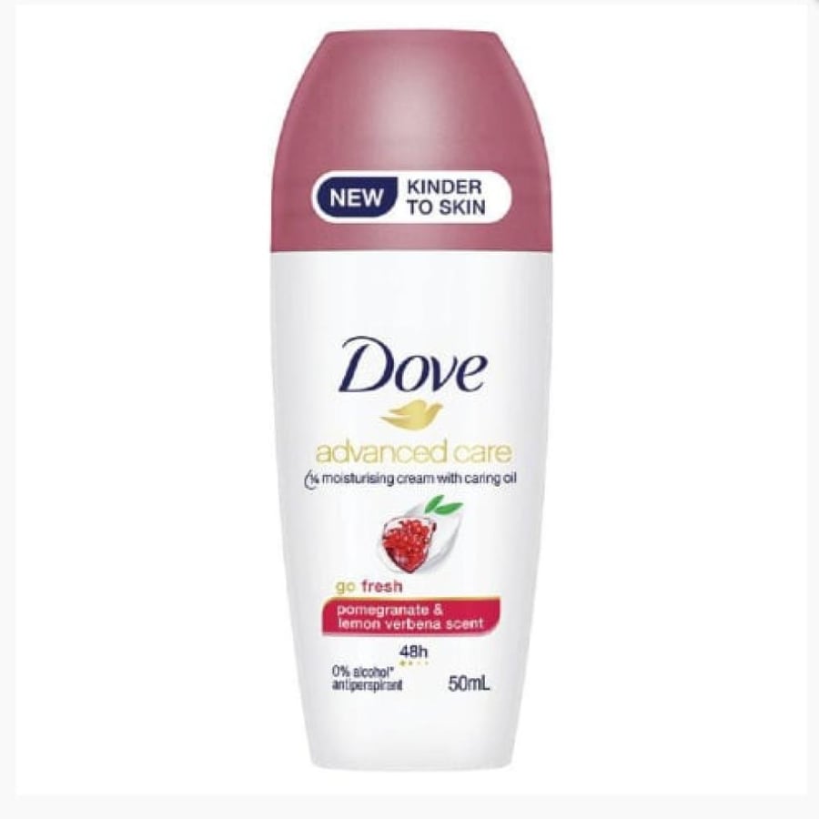 دوف - مزيل عرق رول ادفانسيد كير للعناية المتقدمة برائحة الرمان والليمون - 50 مل - Dove