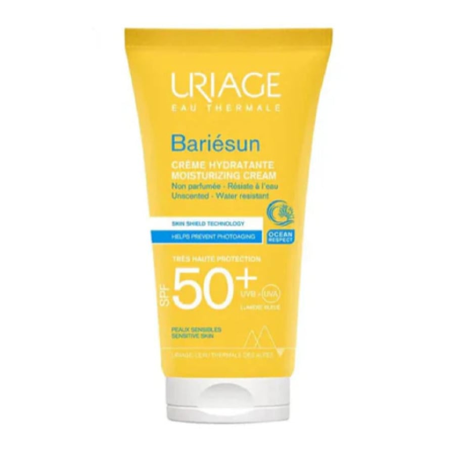 يورياج - كريم باري صن واقي للشمس مرطب مقاوم للماء حماية عالية جداً (SPF+50) - 50 مل - URIAGE