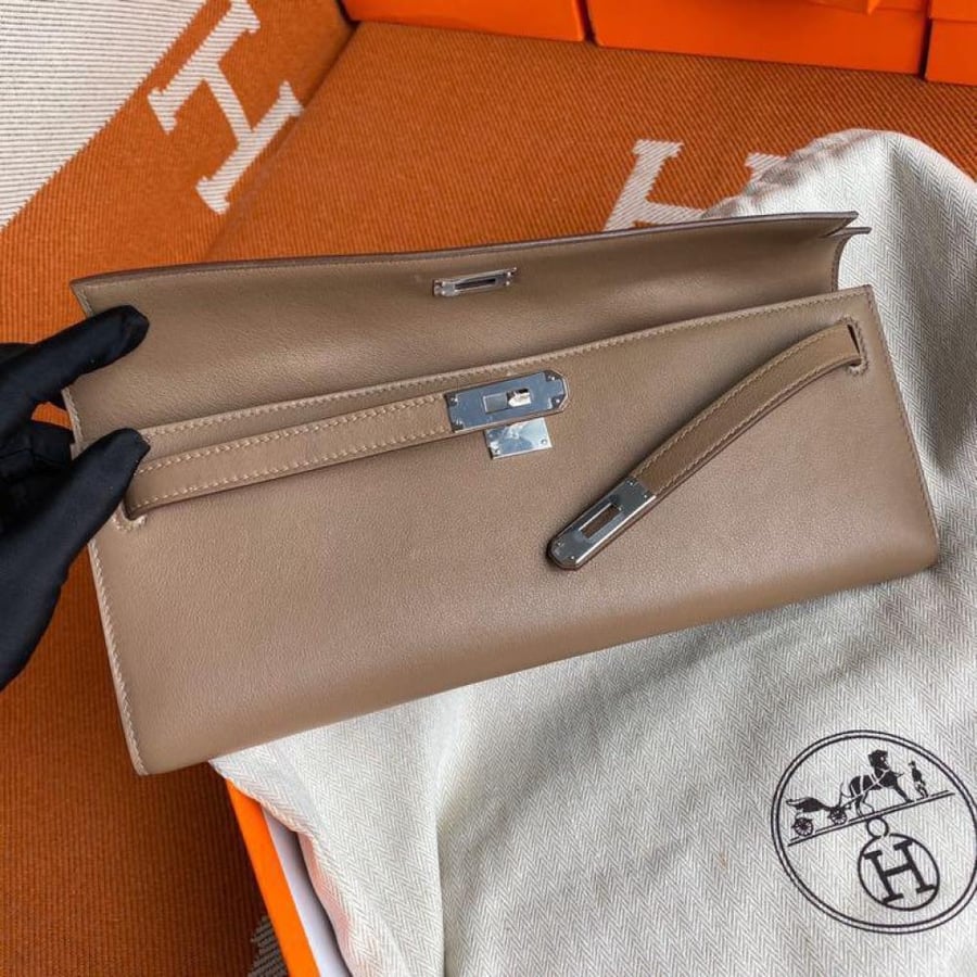 Hermes محفظة كيلي طويلة