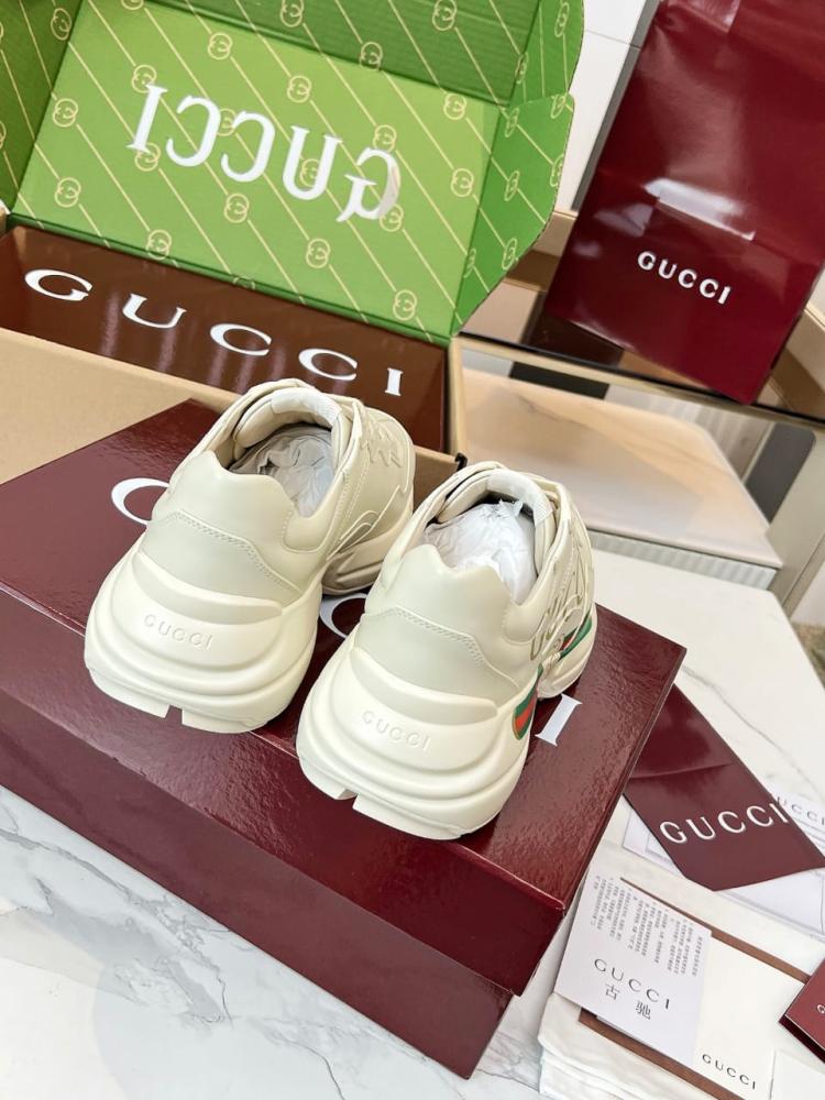 سنيكرز رايتون - Gucci “ جلد طبيعي "