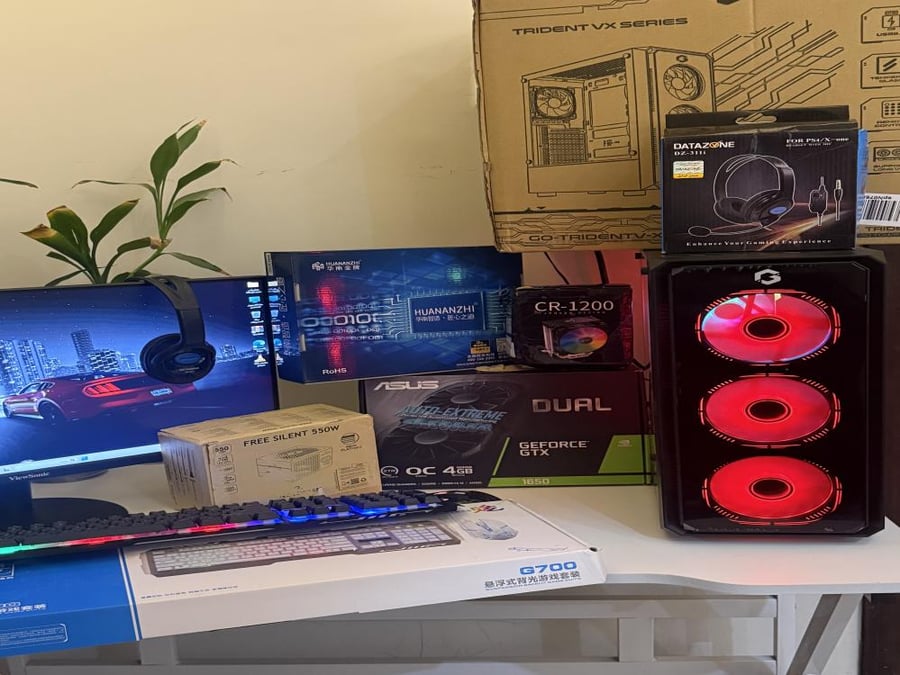 كمبيوتر ألعاب PC بمعالج i5 وكرت 1650