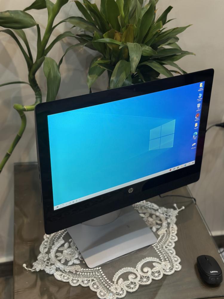 كمبيوتر HP مكتبي لمس All in one بمعالج i5