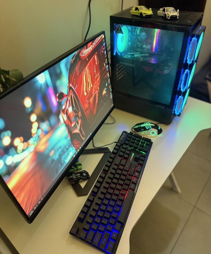 كمبيوتر ألعاب Pc Gaming بمعالج i5 وكرت 3060