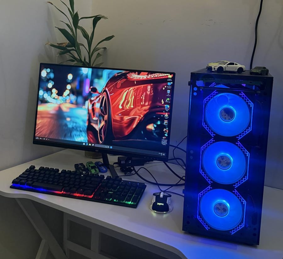 كمبيوتر ألعاب Pc Gaming بمعالج i5 وكرت 3060