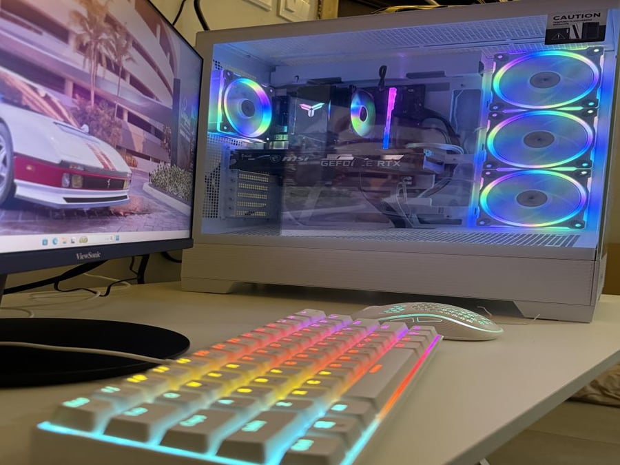 كمبيوتر ألعاب PC بمعالج i5 وكرت 3060ti