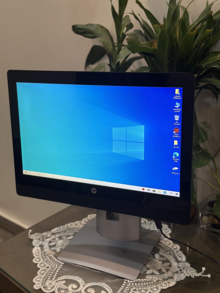 كمبيوتر HP مكتبي لمس All in one بمعالج i5