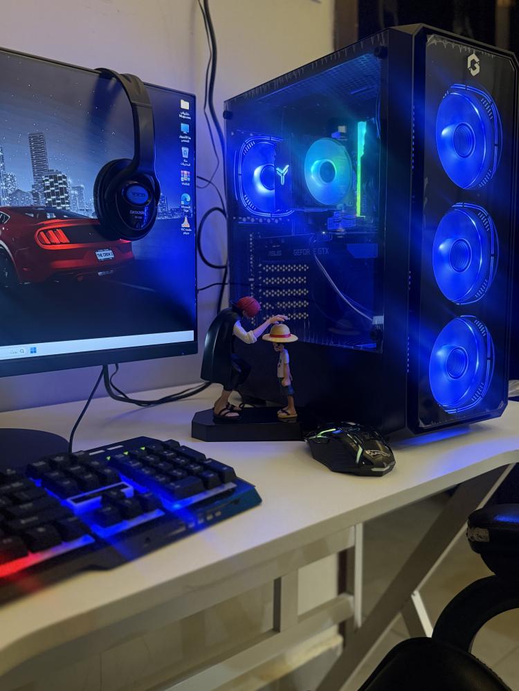 كمبيوتر ألعاب PC بمعالج i5 وكرت 1650