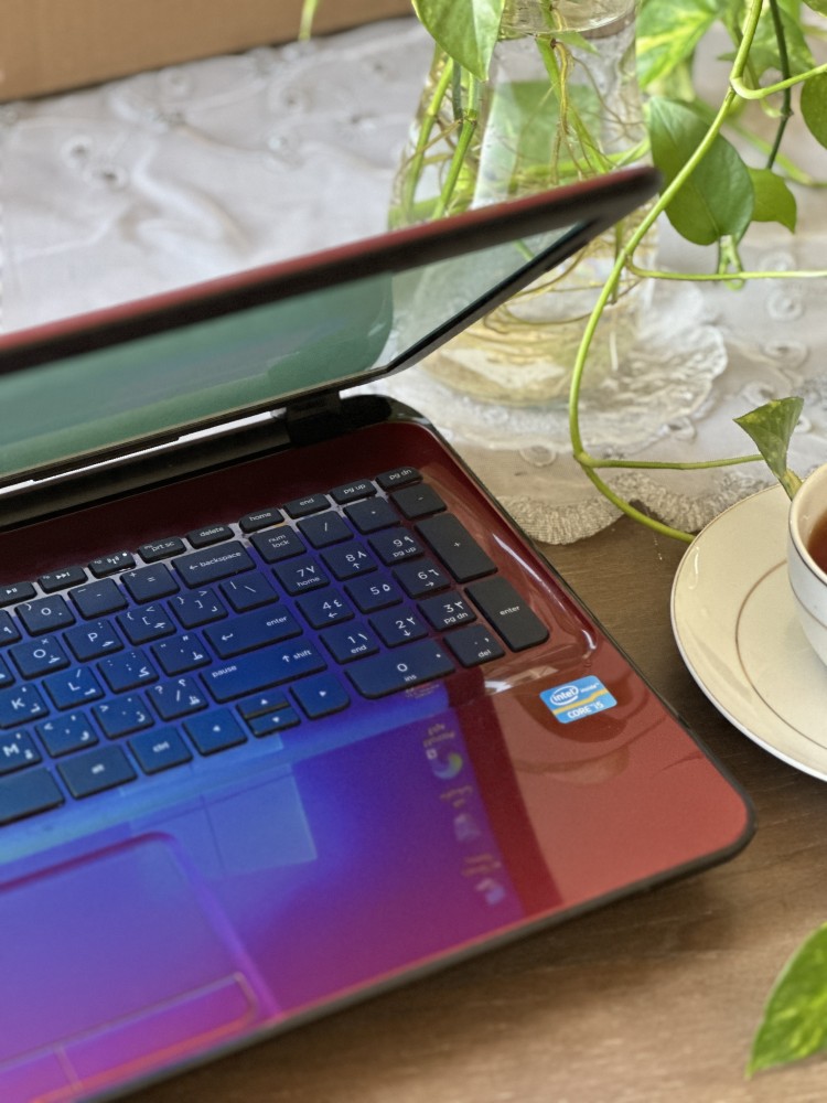 لابتوب HP للألعاب الخفيفة والتصميم بمعالج i5